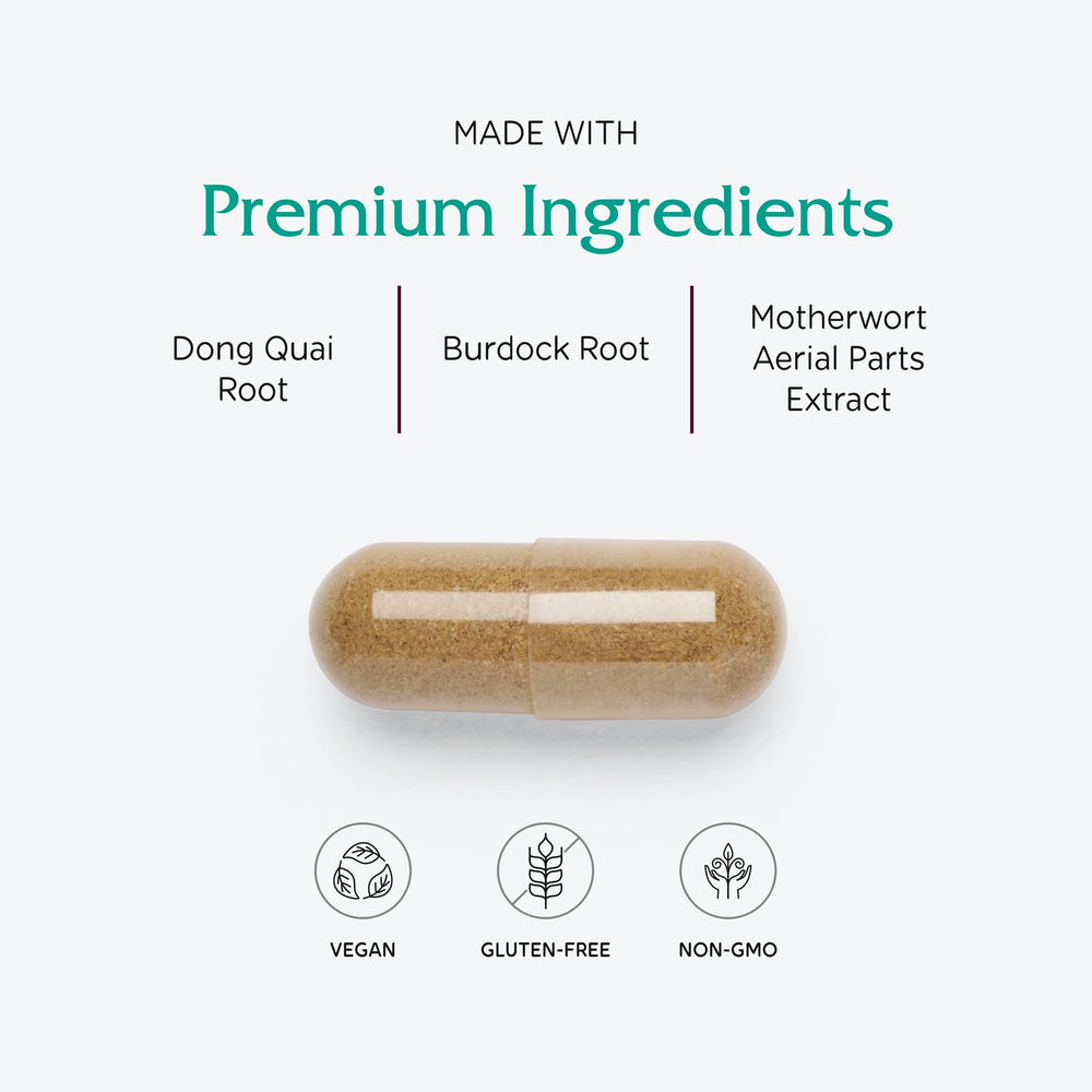 Capsules poured into a hand illustrating easy daily dosage.