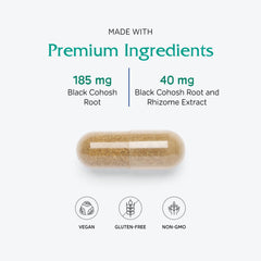 Vitanica 60-capsule vegan supplement packaging shown.