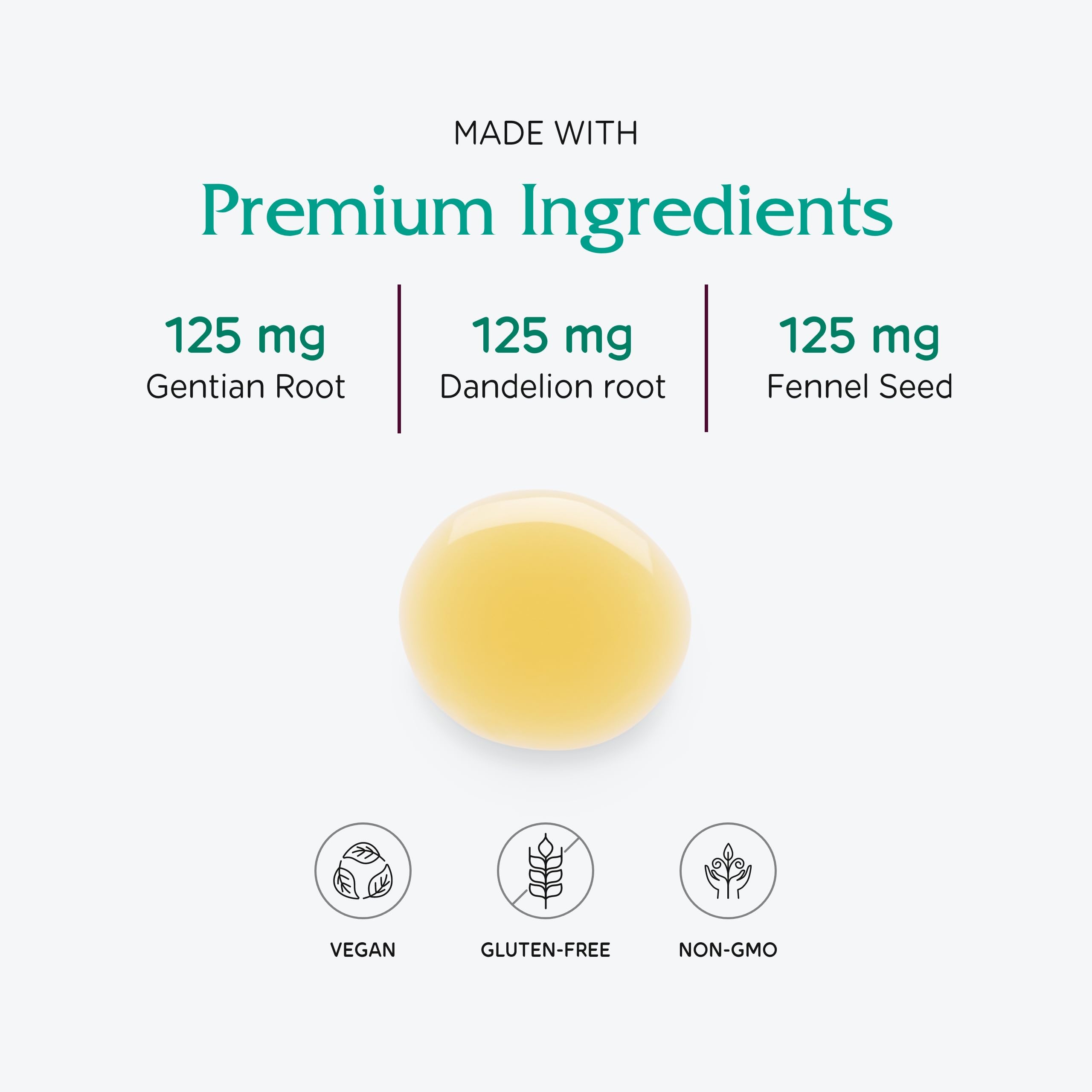 Vitanica Bitters Tonic label shows vanilla orange, clean ingredients.