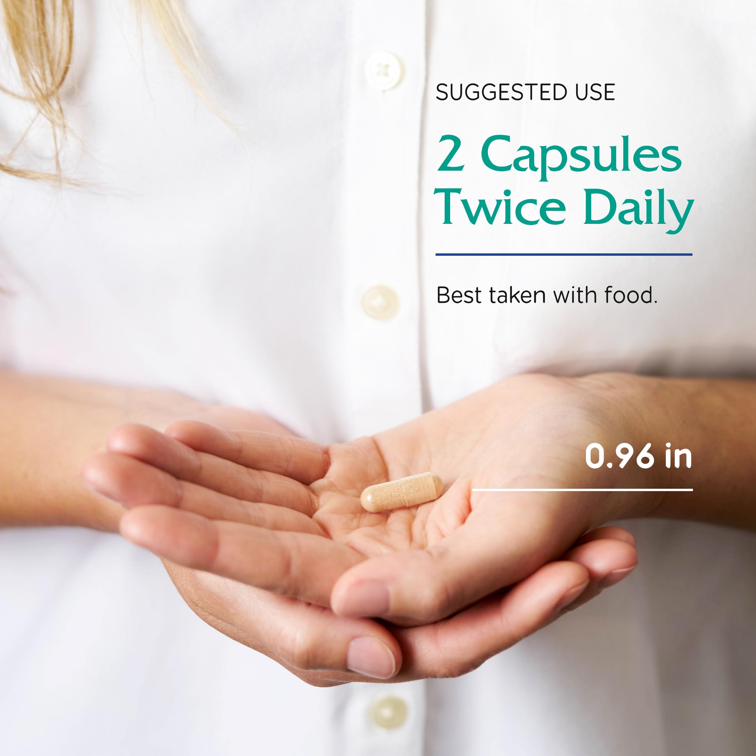 Vitanica BreastBlend capsules for daily use.
