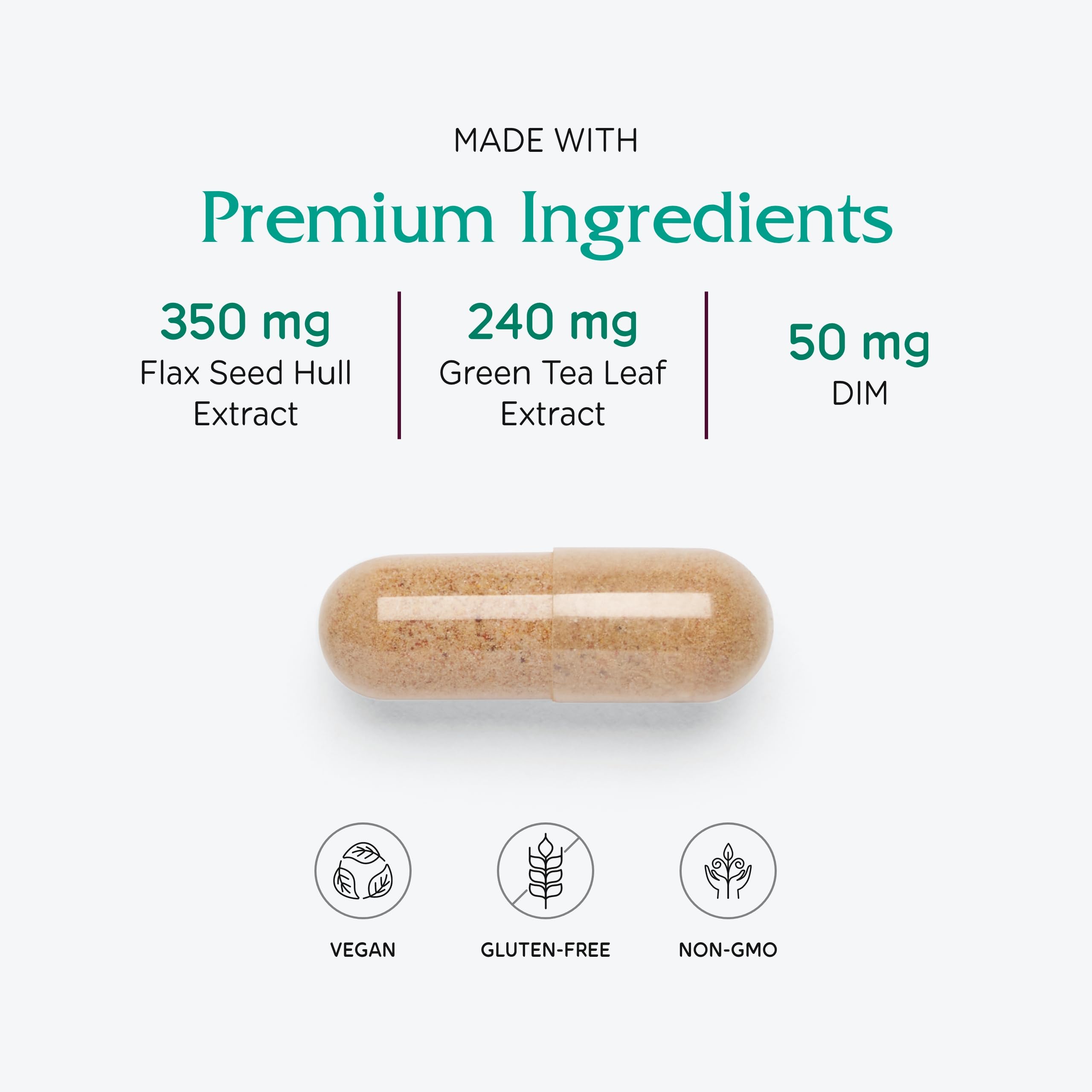 Vitanica BreastBlend label displays vegan-friendly formula and natural ingredients