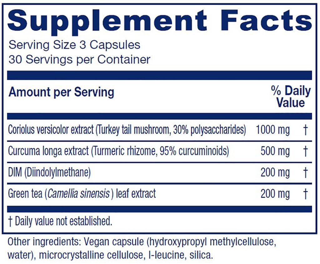 Vitanica CCDG capsules close-up with plant-based ingredients.