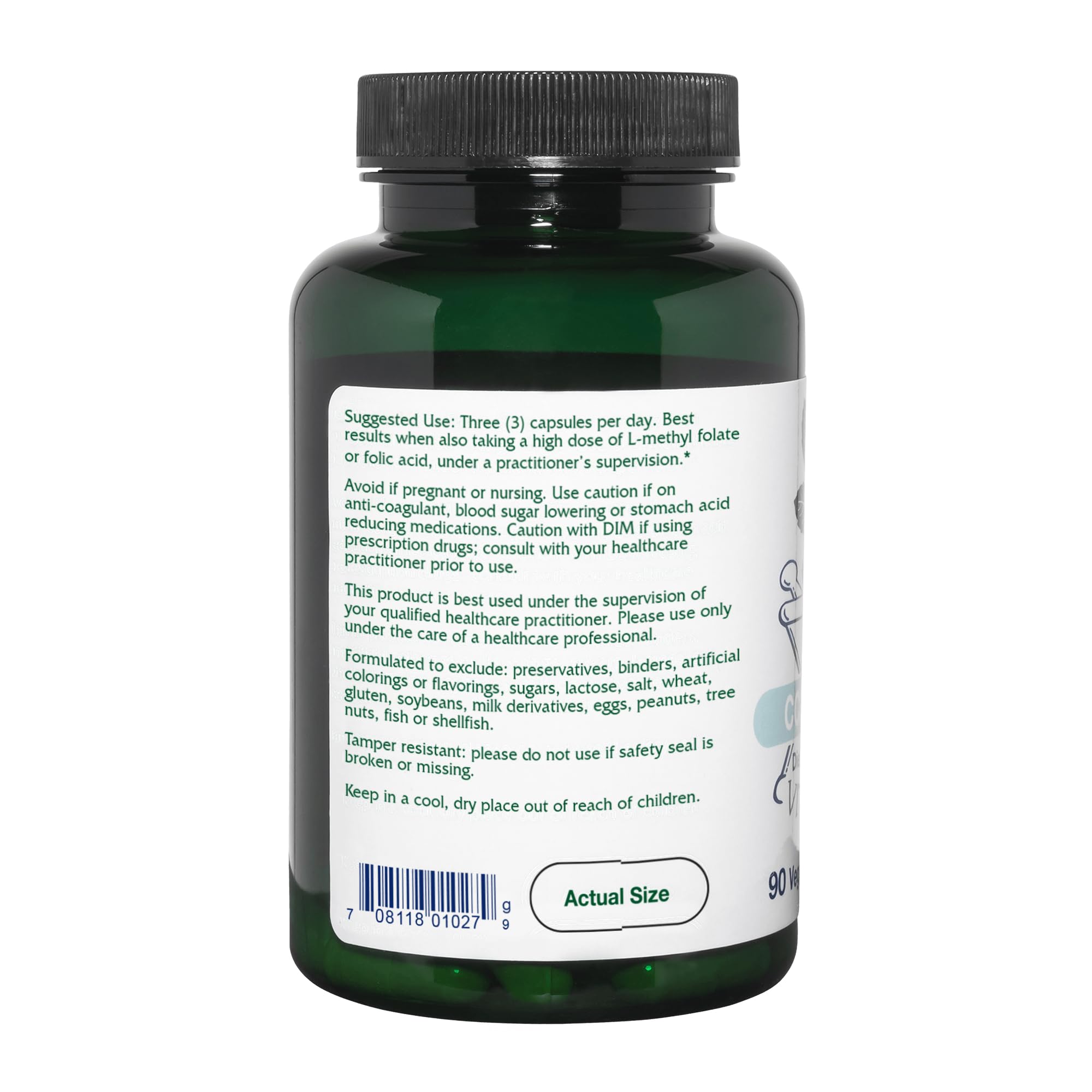 Vitanica CCDG turkey tail mushroom image with polysaccharide emphasis.