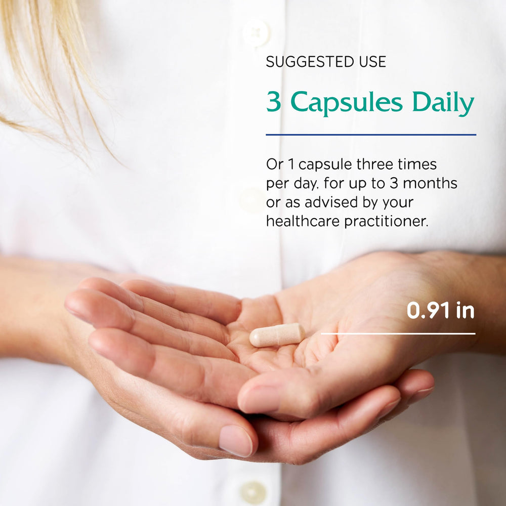 Vitanica Colon Motility Blend bottle with pill organizer for daily routine