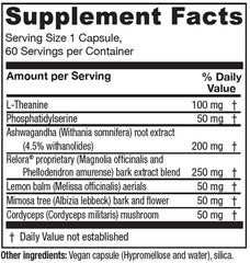 Vitanica Cortisol Relief capsules arranged neatly highlight vegan formula and daily use.