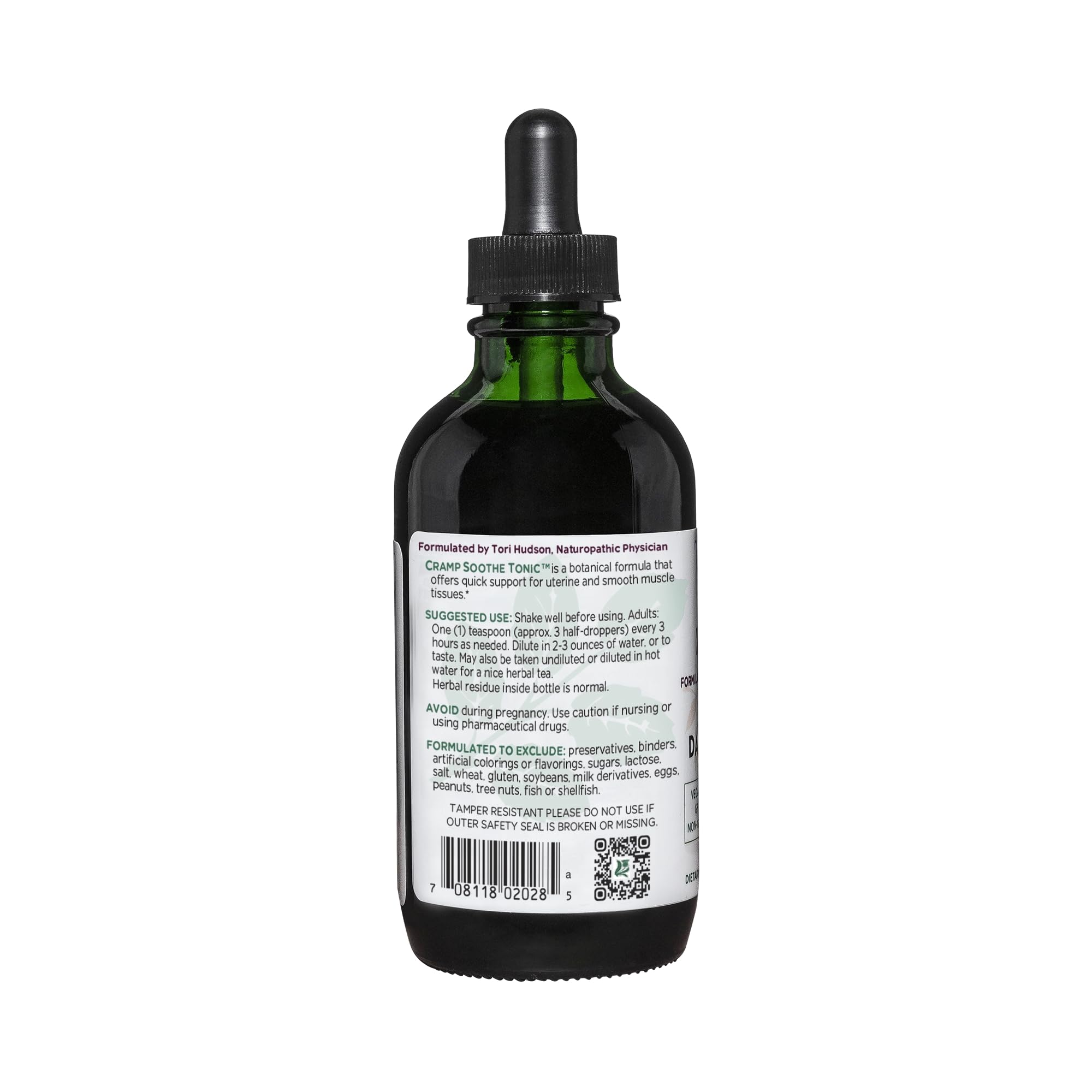 Vitanica Cramp Soothe Tonic with ginger root for healthy tissue response