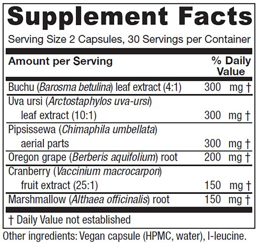 Vitanica CranStat Extra capsules close-up highlighting vegan capsules and herbs.