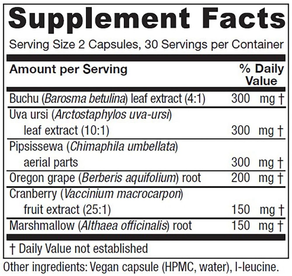 Vitanica CranStat Extra capsules close-up highlighting vegan capsules and herbs.