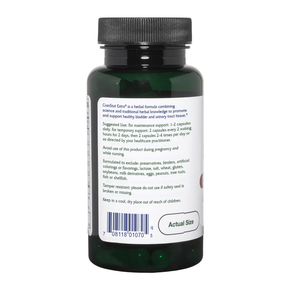 Cranstat Extra capsules ready for daily use in vegan formula