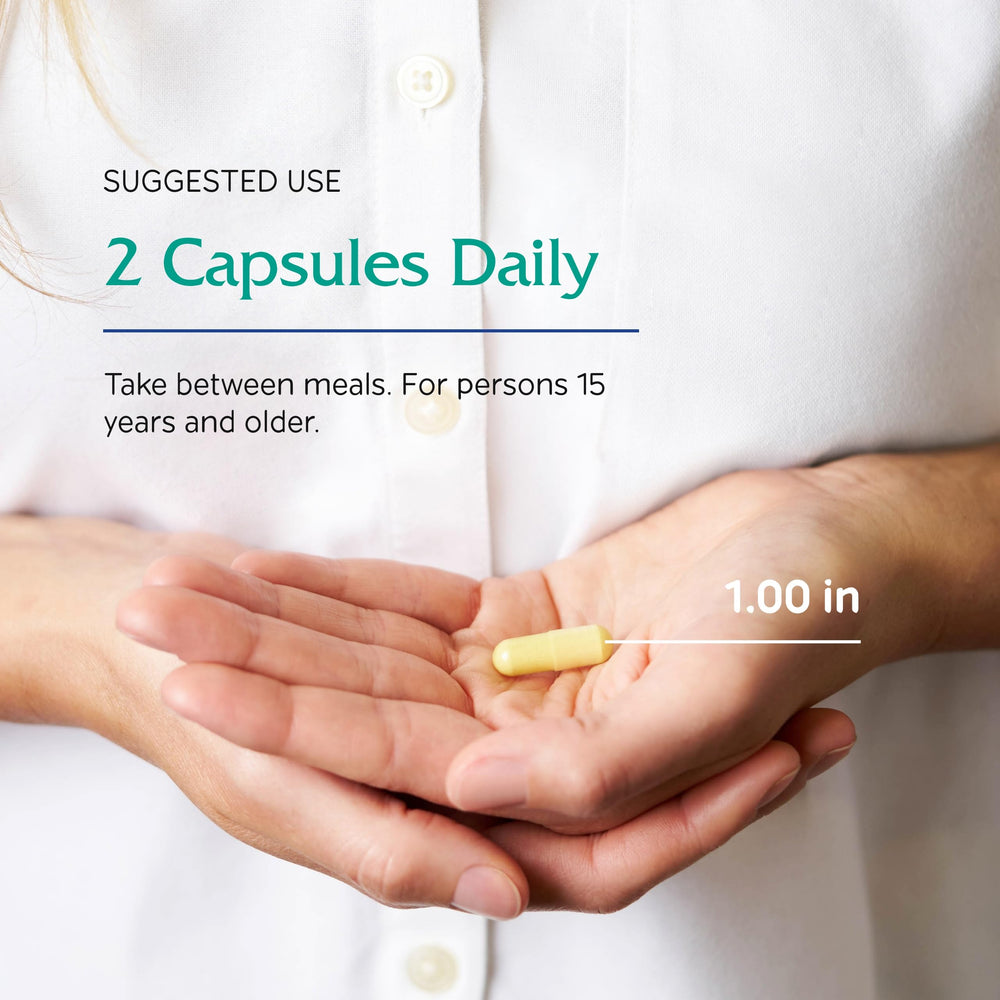 Vitanica Dopamine Assist bottle on counter with product label visible.