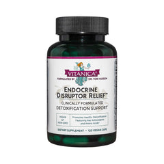Vitanica Endocrine Disruptor Relief bottle for liver-support and toxin elimination