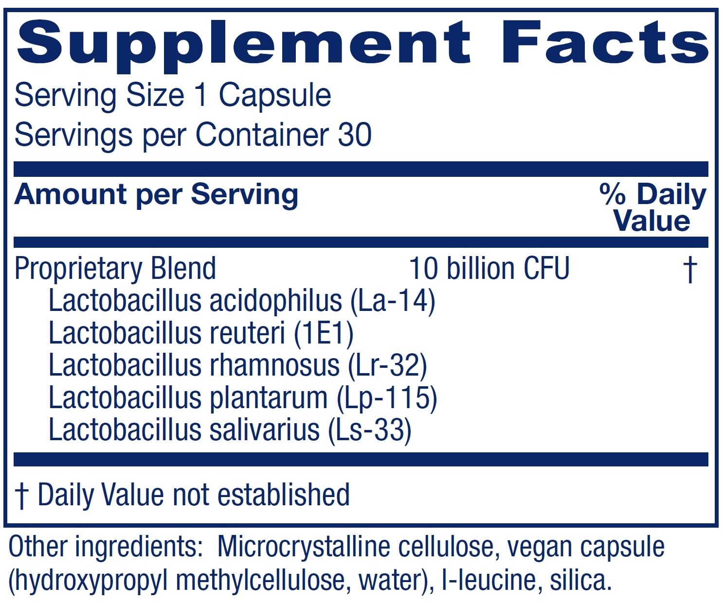 Vitanica FemEcology capsules closeup highlighting 10 billion live organisms per capsule