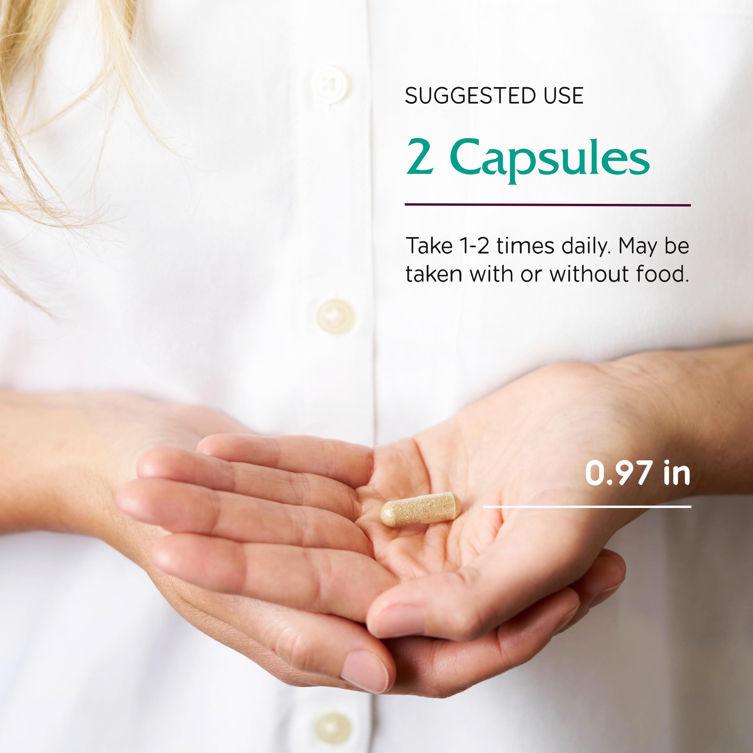 Vitanica GABA Ease daily routine image for gentle tension relief.