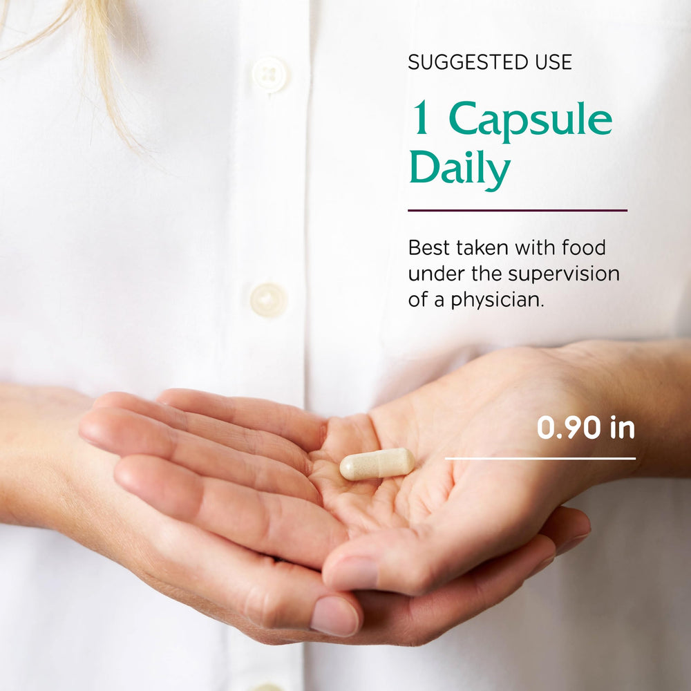 Herbal blend close-up with Yellow Dock, Dandelion Root, and Nettle Leaf Extract in the formula.