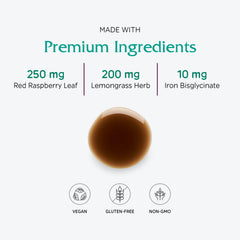 Vitanica Iron Tonic vegan label confirms plant-based formula