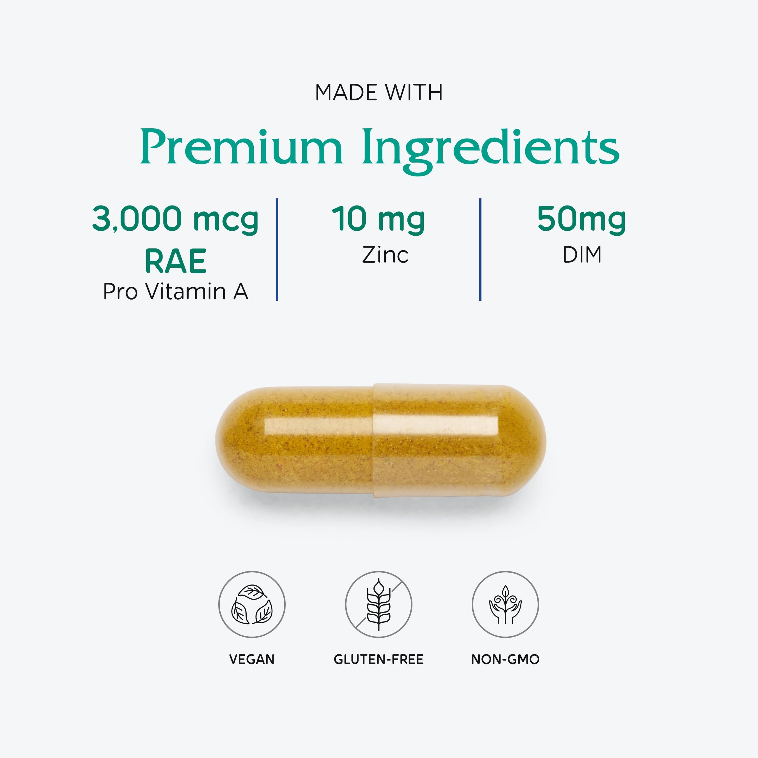 Vitanica OC Companion capsules on a clean surface ready for daily intake.