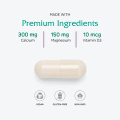 Vitanica OsteoBlend vegan symbol on the label.