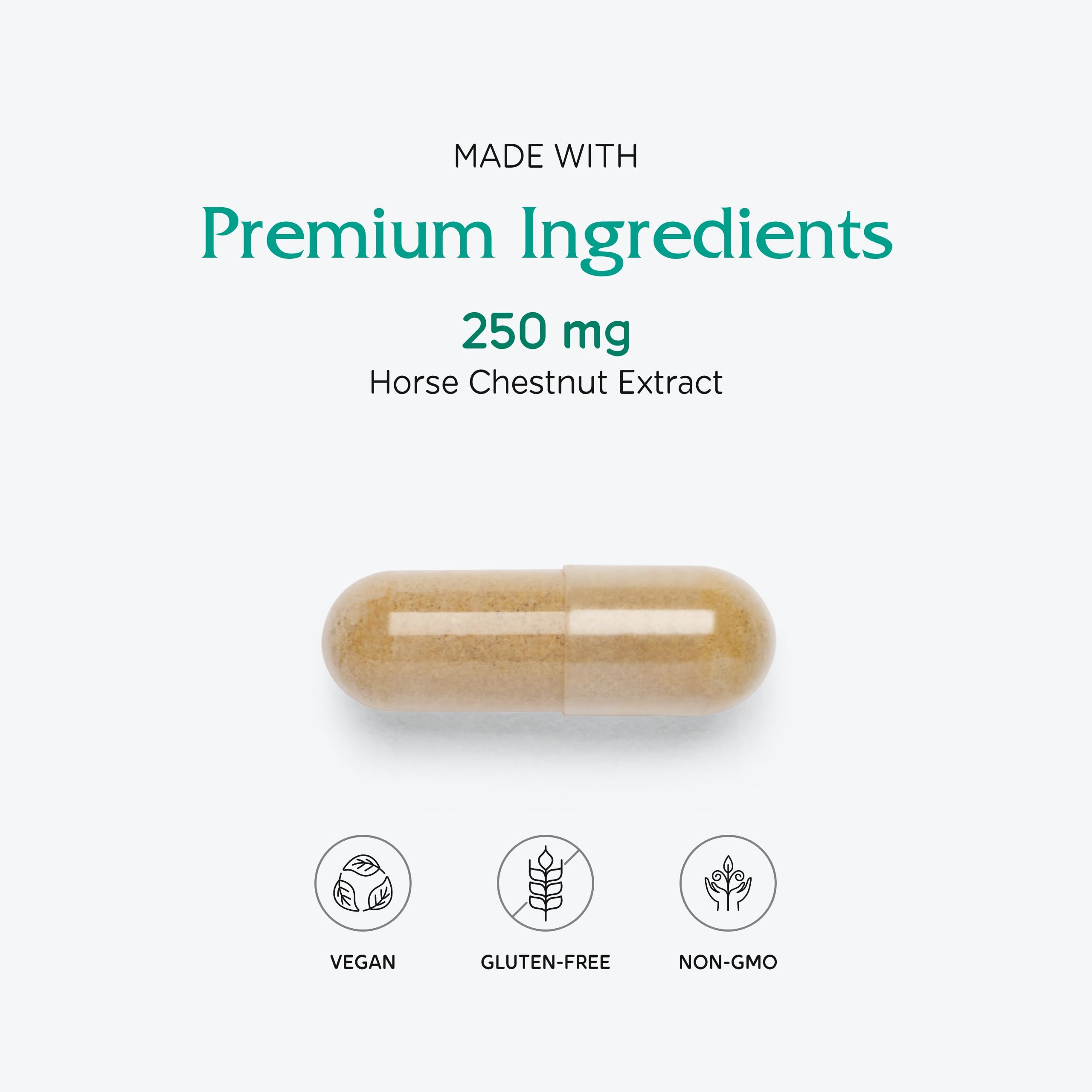 Vitanica packaging view showing vegan formula and 60 capsules