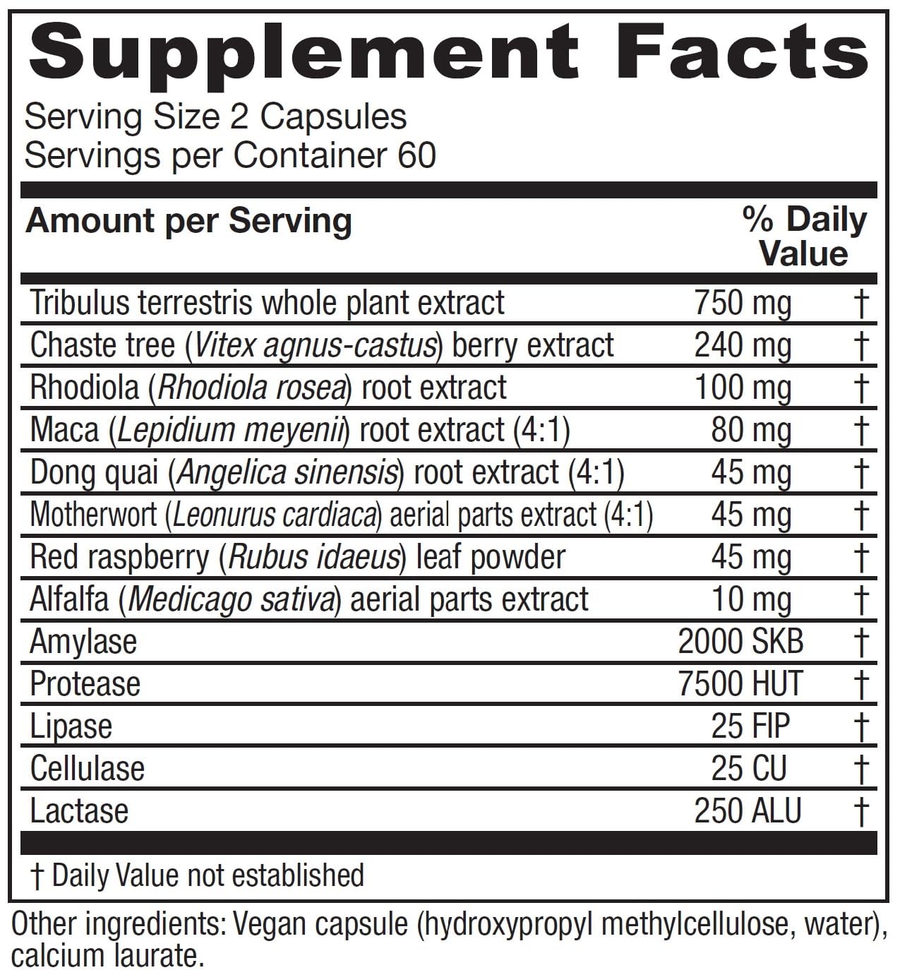 Close-up of Vitanica Pregnancy Prep capsules emphasizing vegan supplement.