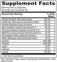 Close-up of Vitanica Pregnancy Prep capsules emphasizing vegan supplement.