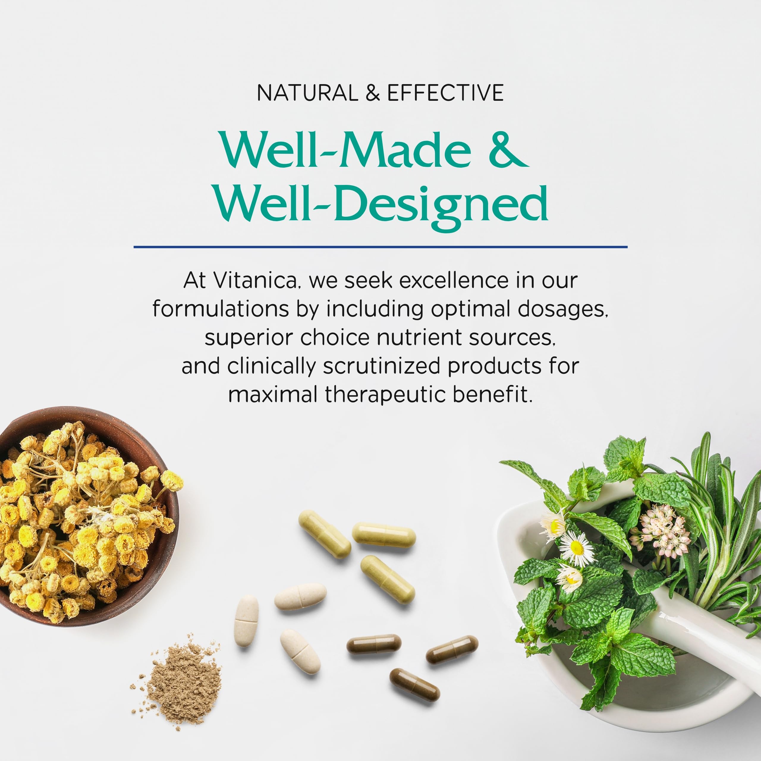 Vitanica Quick Calm Tonic valerian root is part of blend