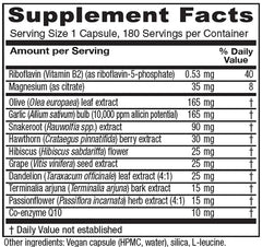 Rauwolfia Extra capsules closeup highlighting vegan capsule form