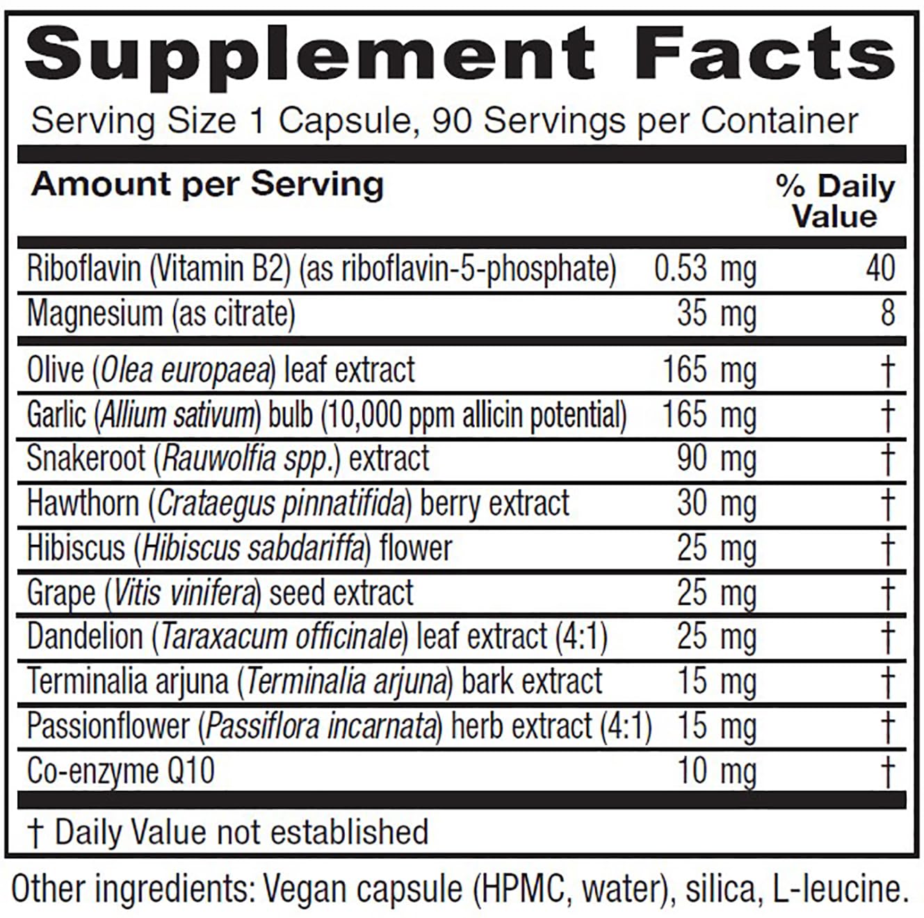 Vitanica Rauwolfia Extra capsules on a clean surface for daily wellness