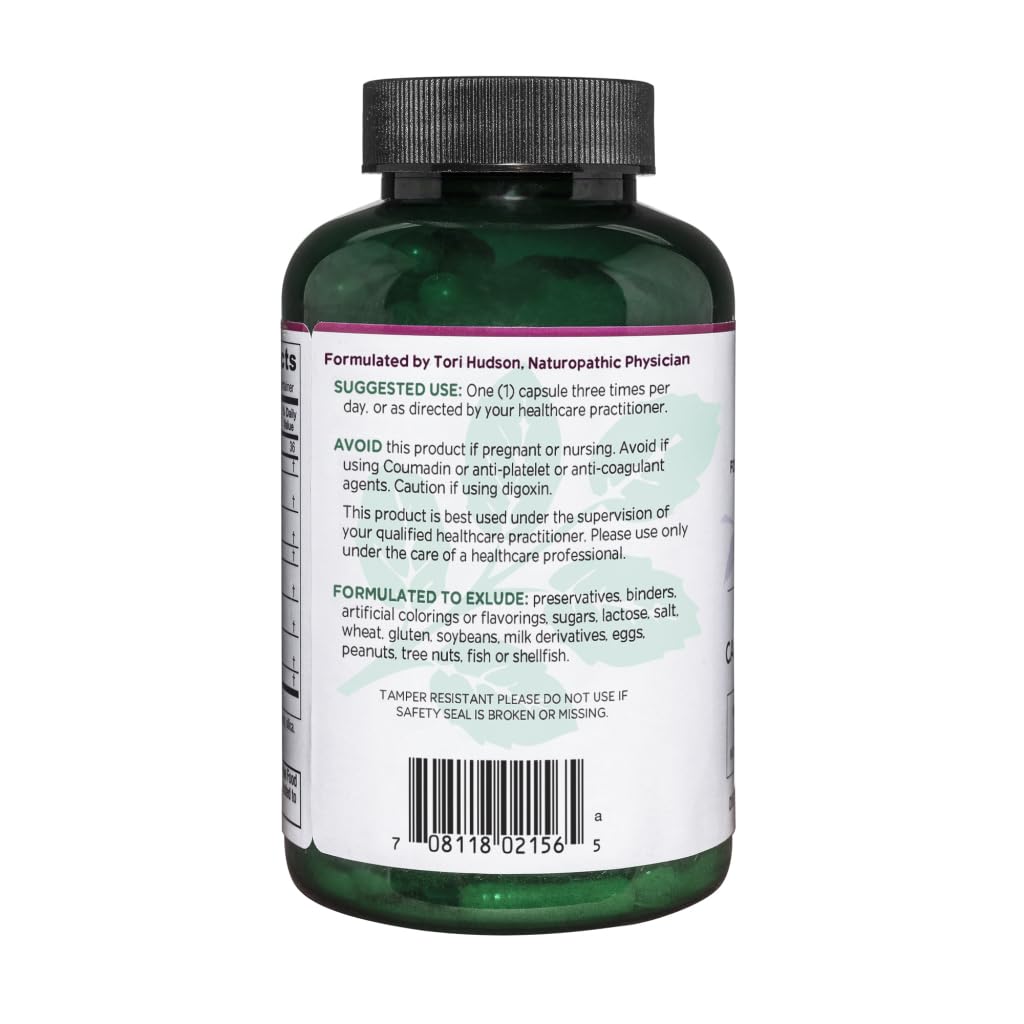 Vitanica Rauwolfia Extra label view featuring key ingredients