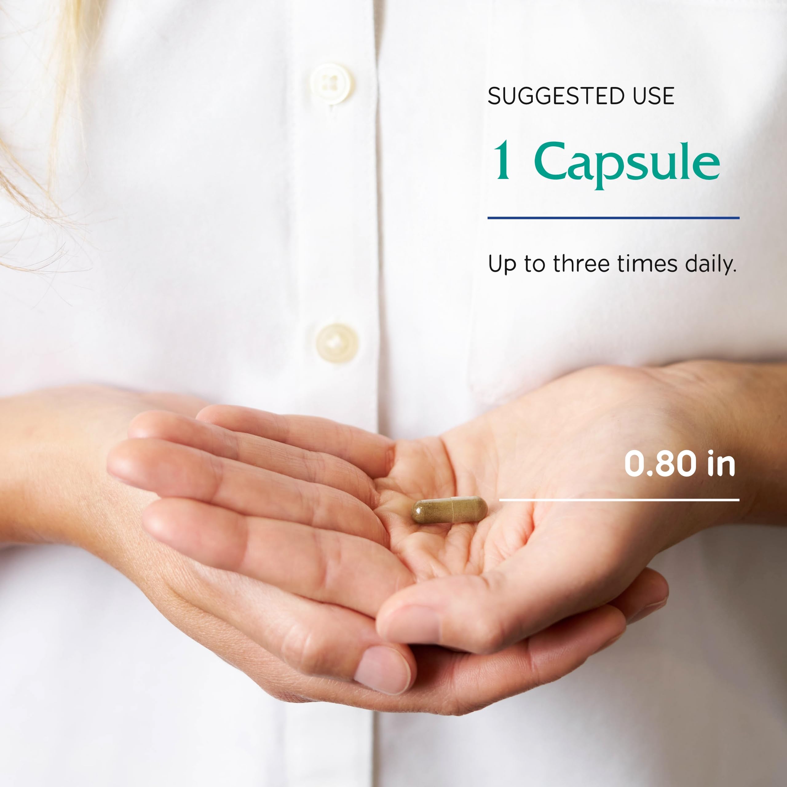 Vitanica Uplift bottle pour captures easy daily dosing.