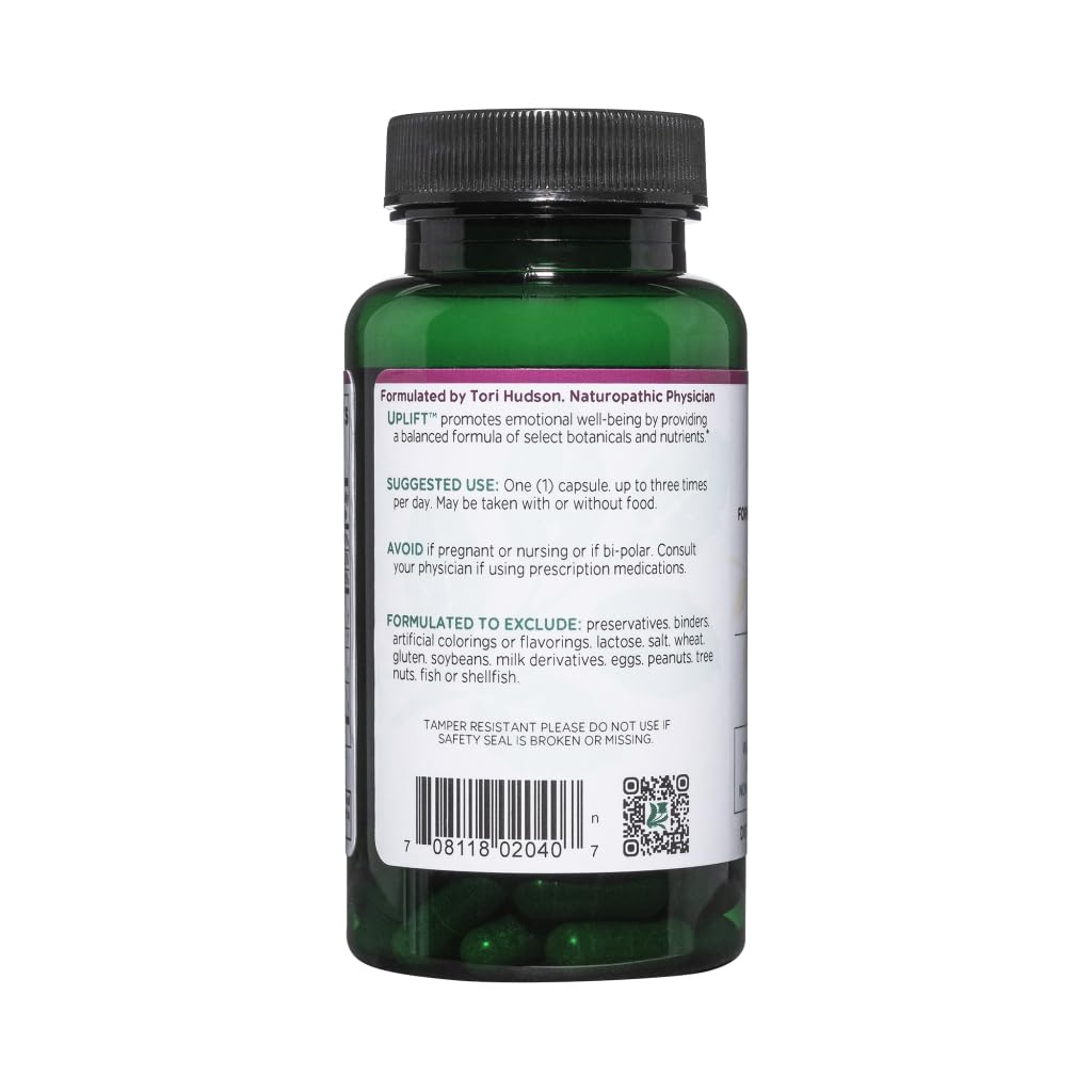 Vitanica Uplift cap closeup on vegan bottle for easy daily use.