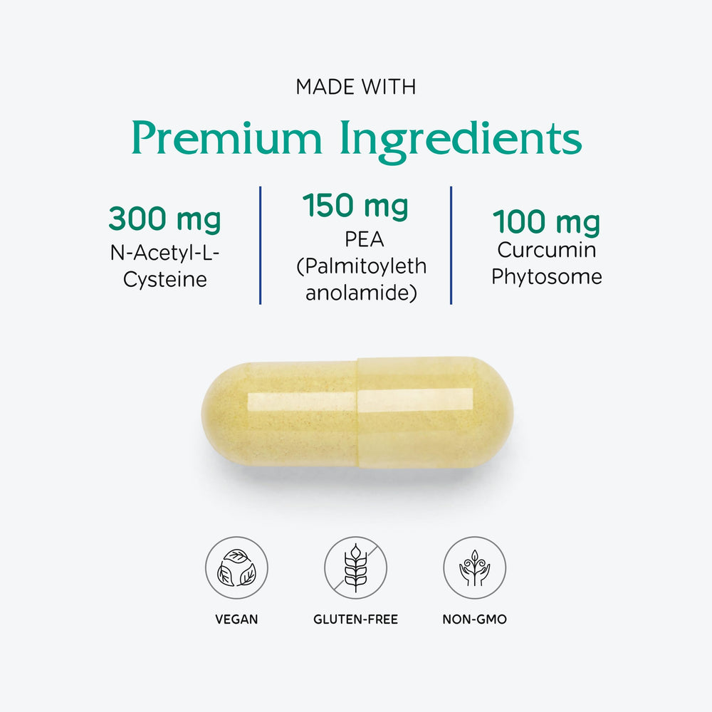 Vitanica vegan capsules packaging emphasizing convenient daily dosing