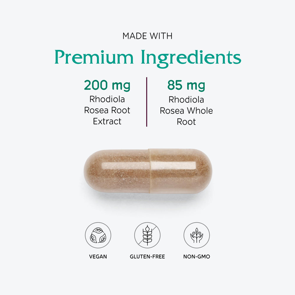 Vitanica vegan-certified packaging signals plant-based capsules on the box.