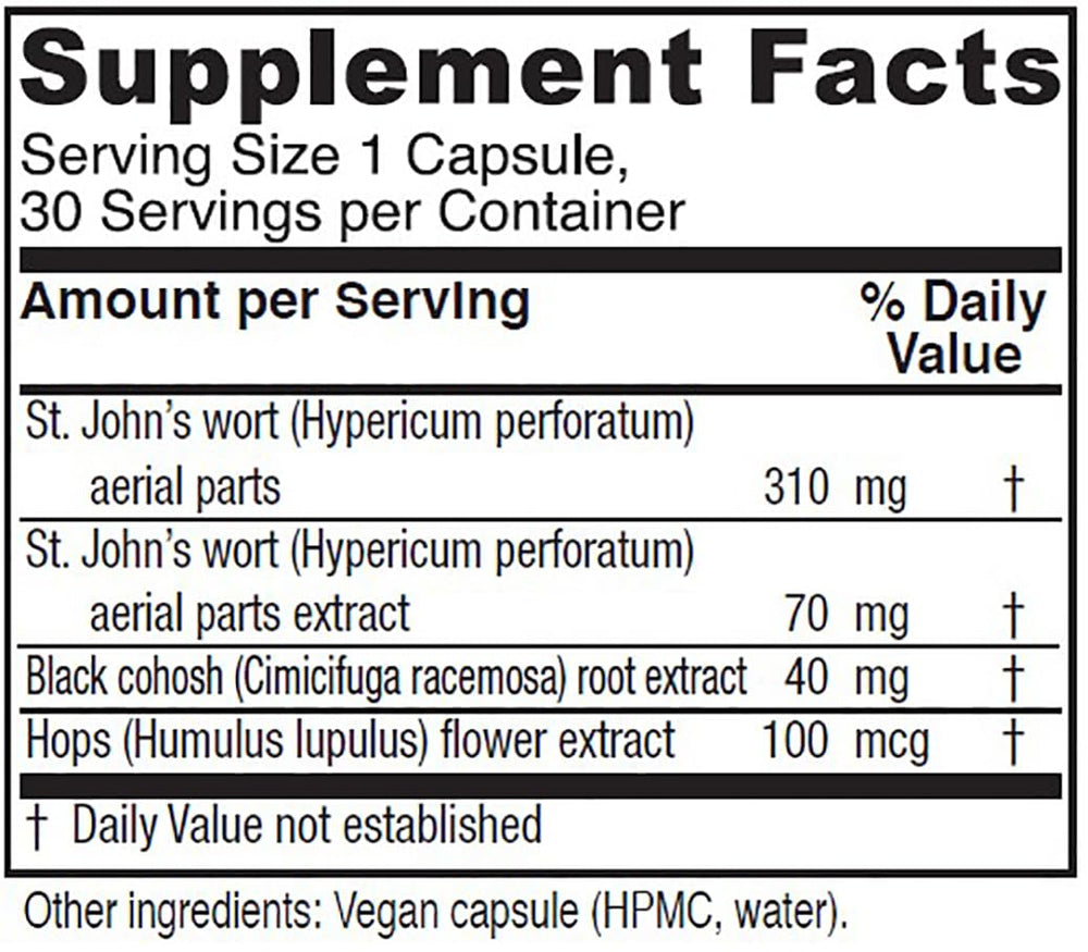 Vitanica Woman’s Passage bottle label shows clean, allergen-free formulation