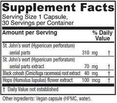 Vitanica Woman’s Passage bottle label shows clean, allergen-free formulation