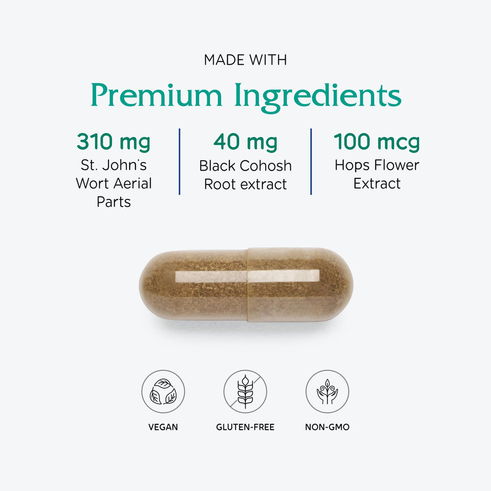 Lifestyle image showing daily use of Vitanica for menopause support.