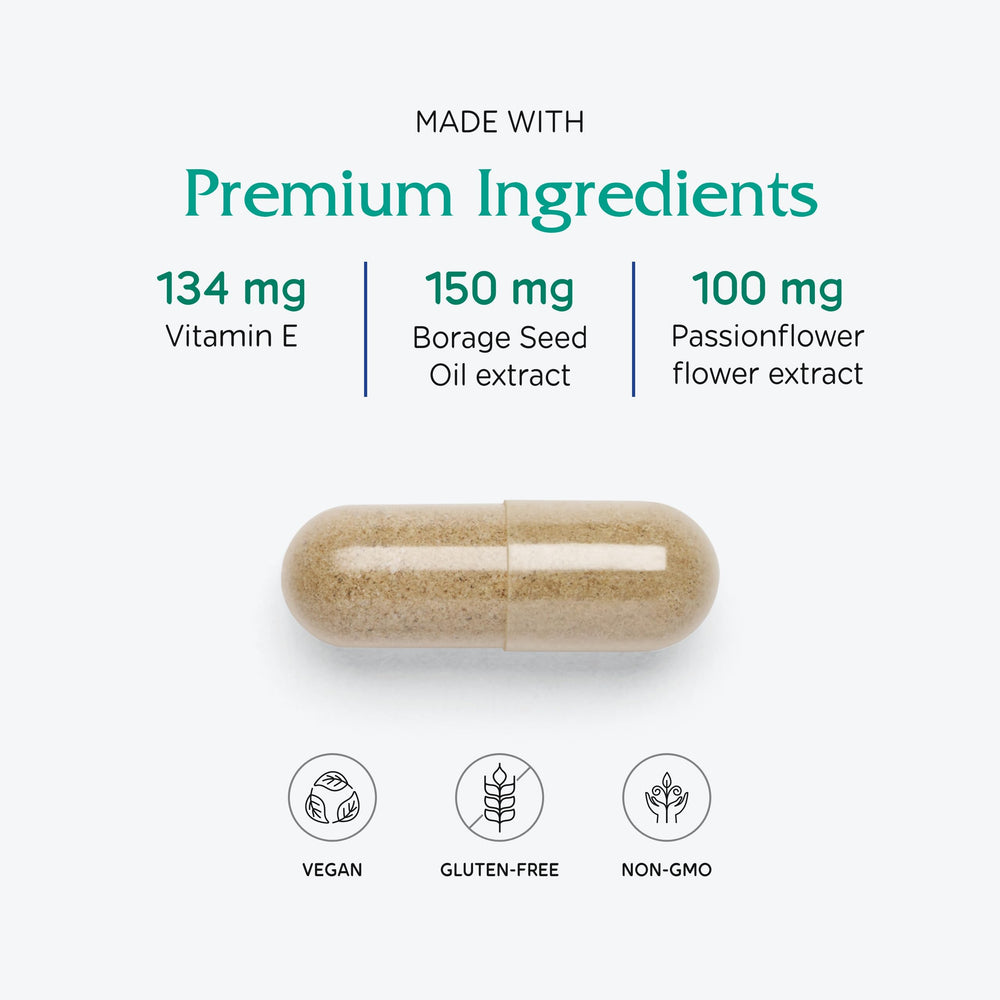 Ingredients list highlights vitamins and herbs in the Phase I formula.