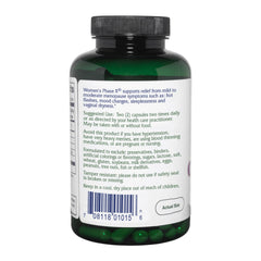 Vitanica Women's Phase II capsules image highlighting plant-based menopause support in daily use