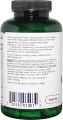 Detail of Vitanica Women's Symmetry ingredients list with premium nutrient ratios