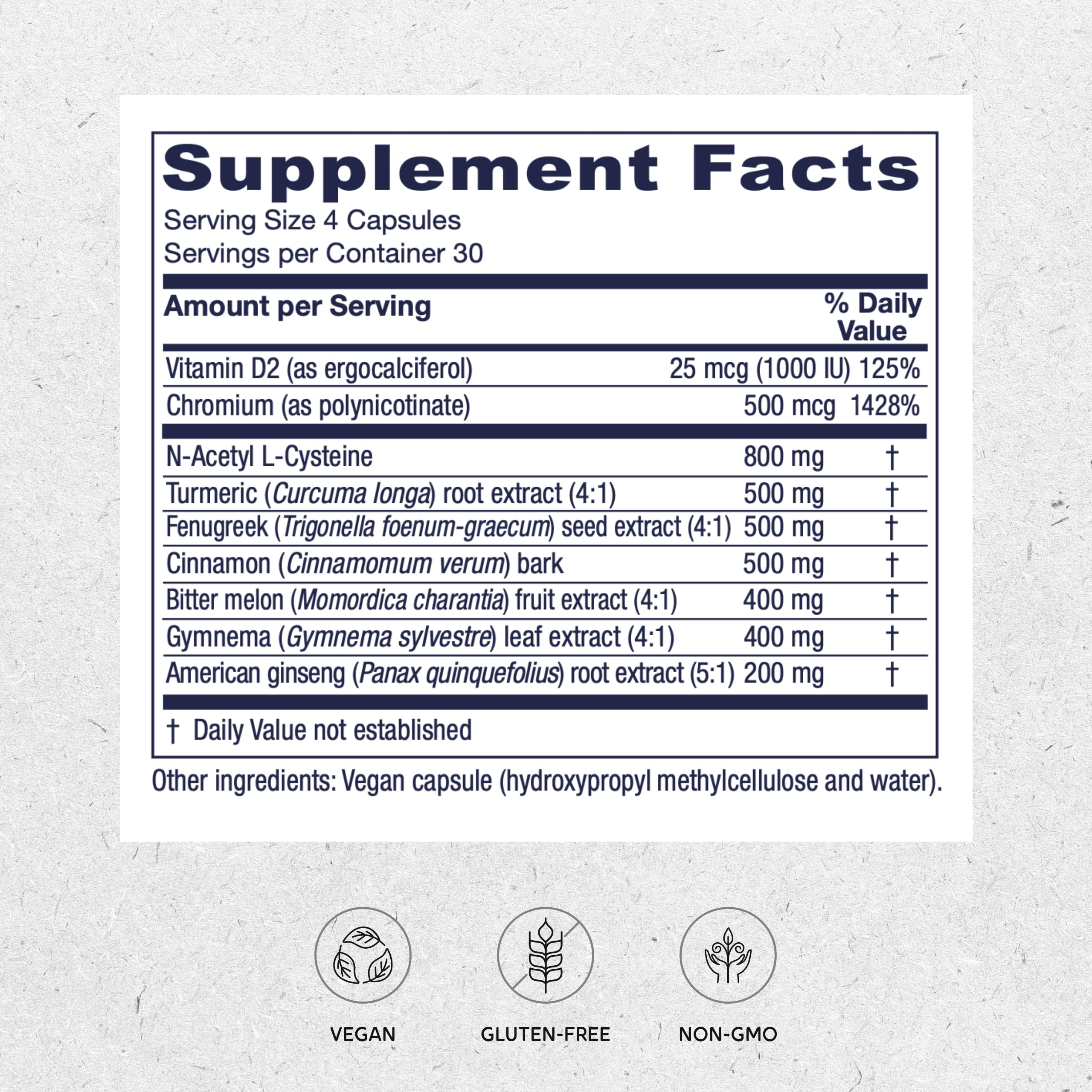 Capsules close-up of Vitanica Metabolic Manager highlighting vegan capsules