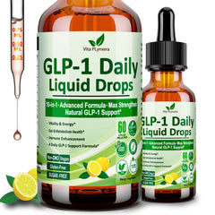 Vita PLynxera GLP-1 drops bottle promoting metabolic balance