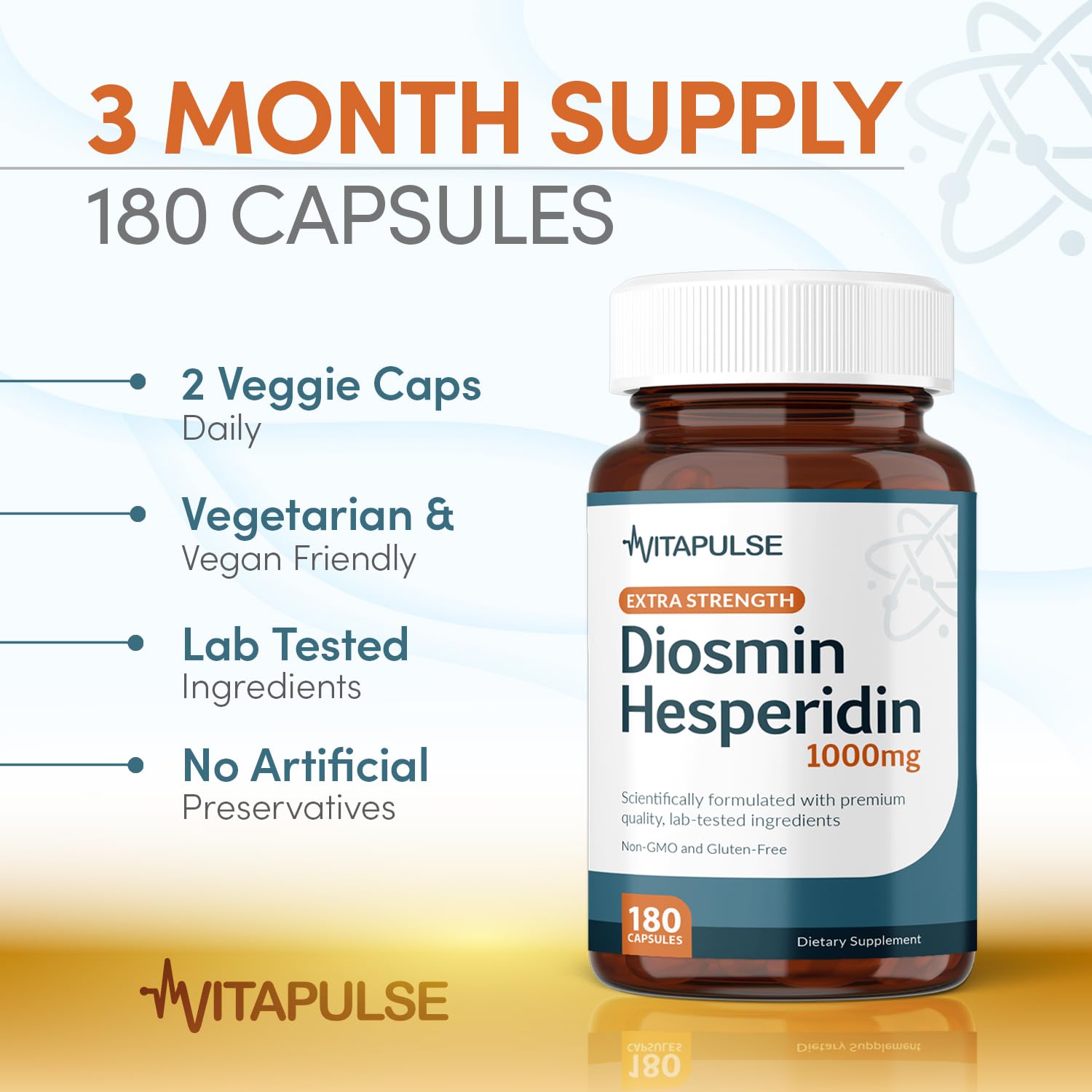 VitaPulse Made in USA seal signals trusted production standards.