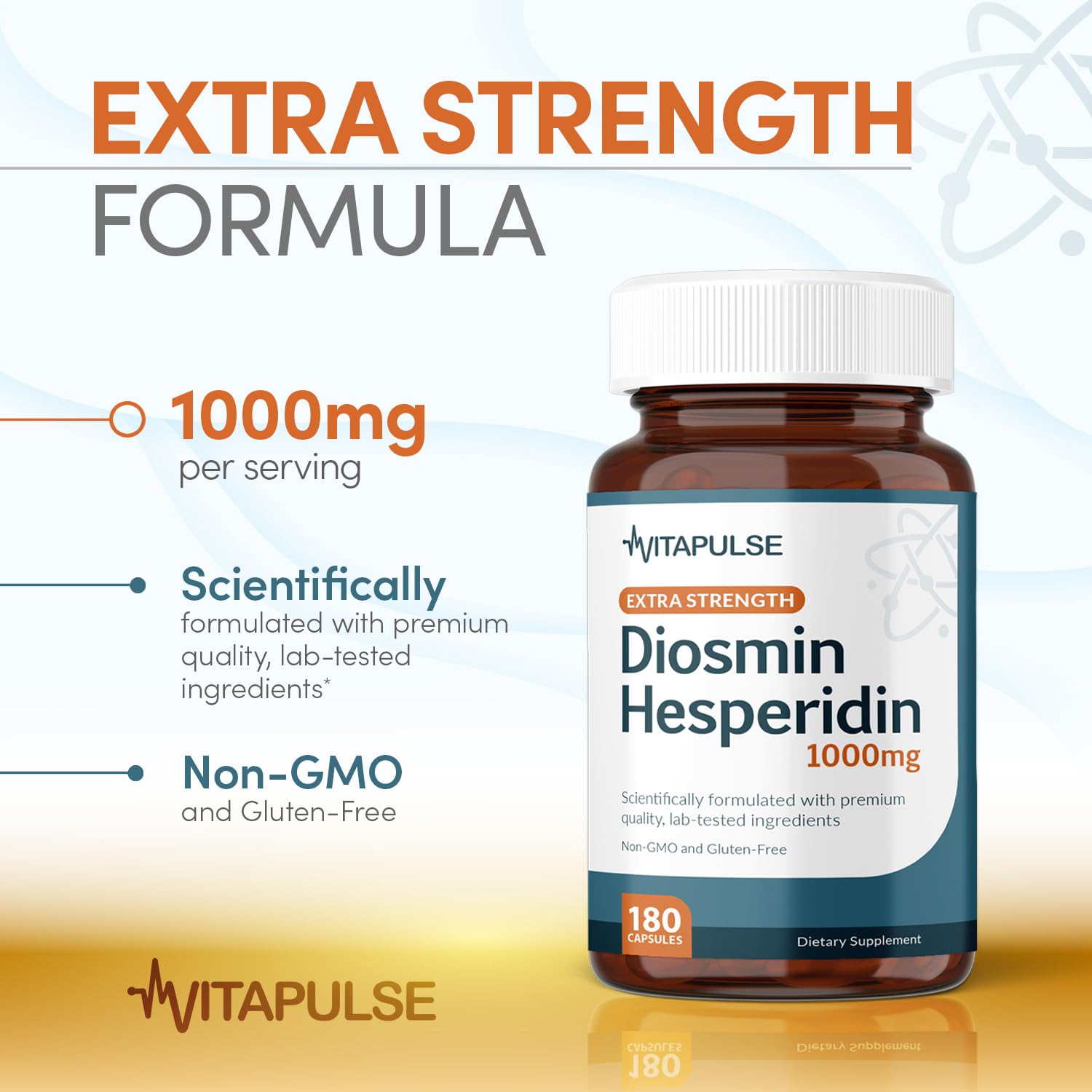 VitaPulse vegan capsules illustrate plant-based supplement option.