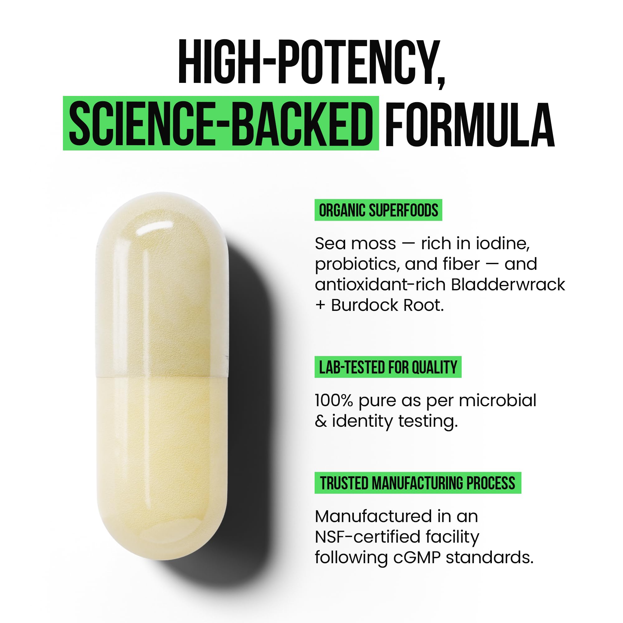 VitaRaw burdock root powder container emphasizes plant-based nutrient source.