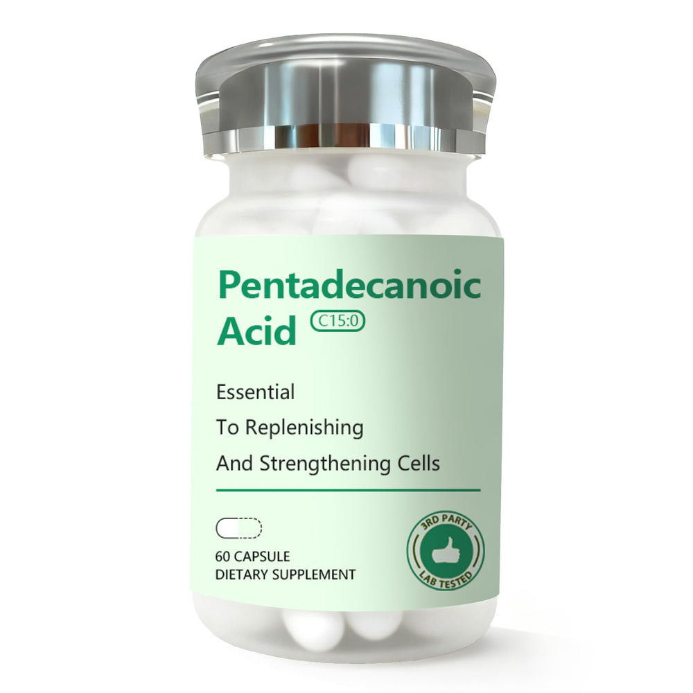 VITARENEW Pentadecanoic Acid C15:0 capsule close-up for daily cellular support
