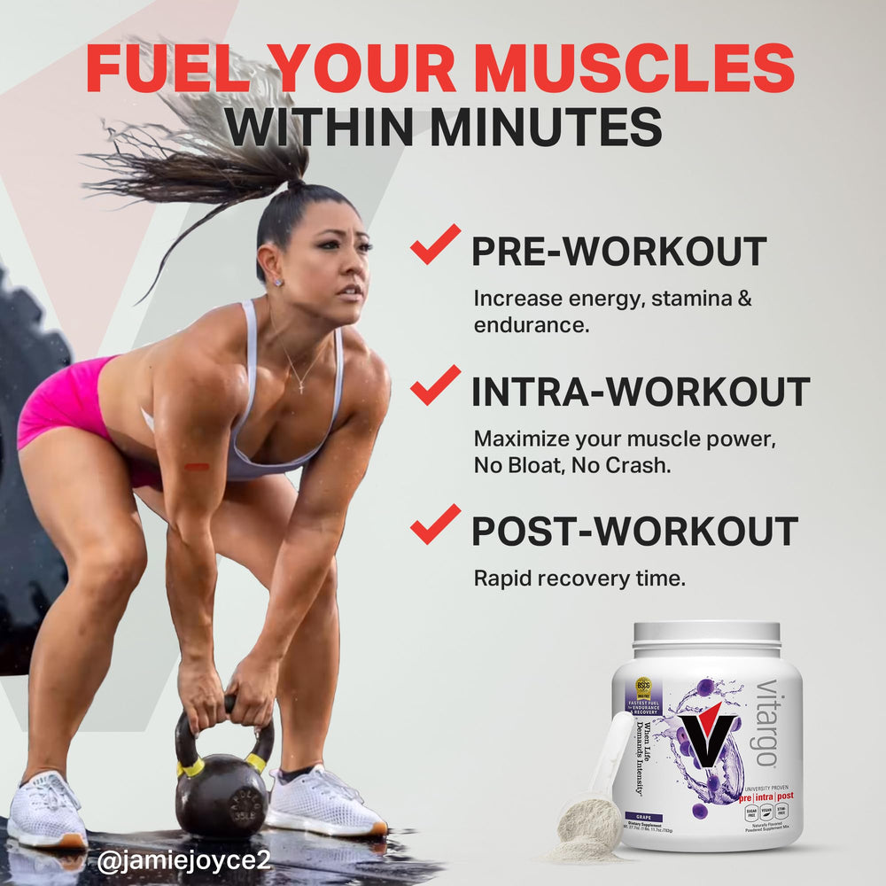 Vitargo easy digest formula with no bloating during training