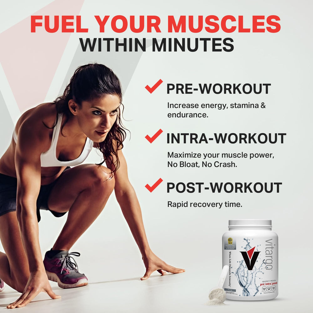 Vitargo endurance-focused powder enhancing stamina and performance after intense sessions
