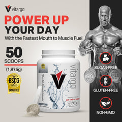 Vitargo scoop and shaker showcasing quick mixing for intra-workout fueling