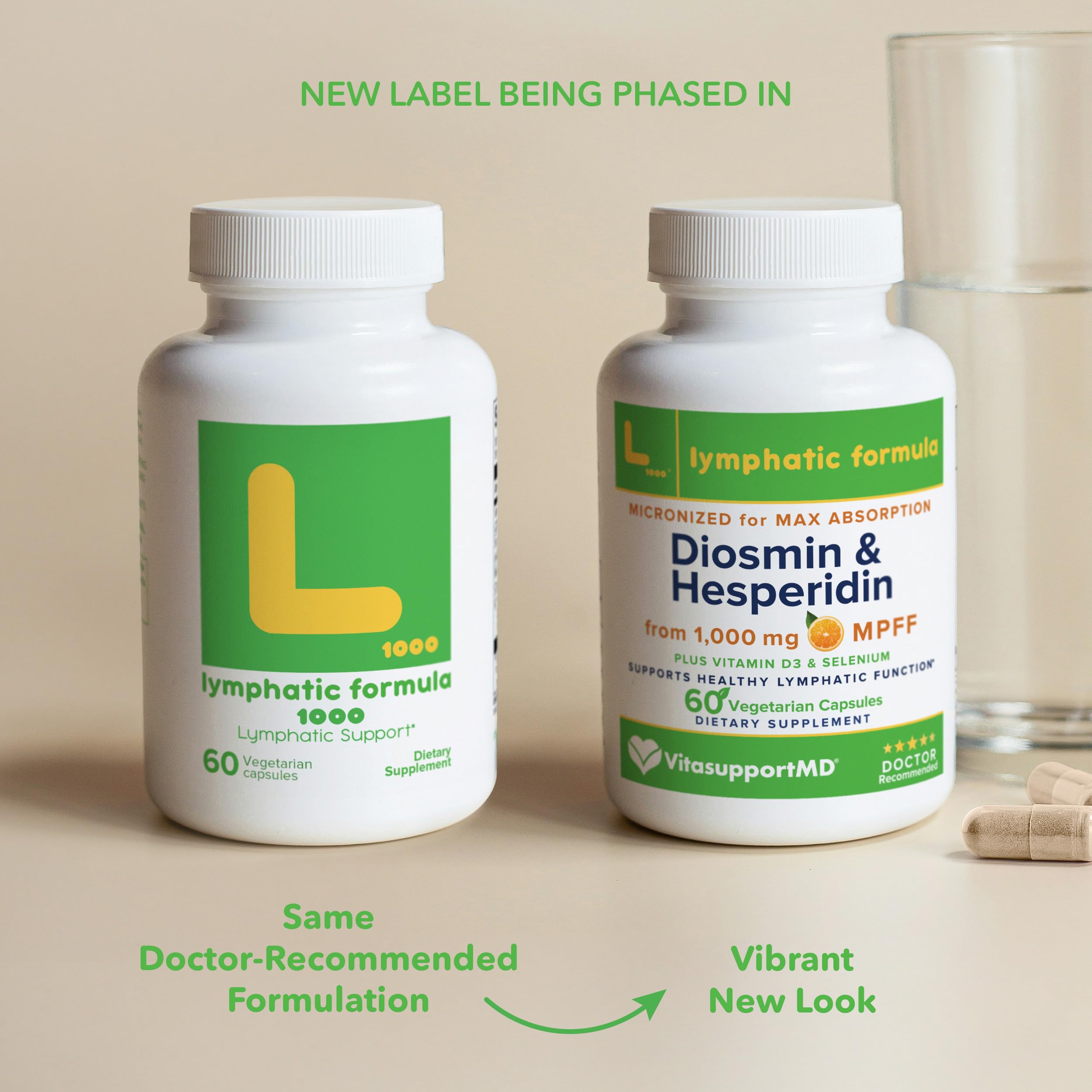 Packaging highlights vitamin D3 and selenium for balanced micronutrient intake.