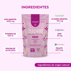 Vitatú scoop dissolving in a glass of water for a quick daily mix.