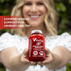 VitaUp Cranberry extract ingredient panel detail promoting antioxidant support